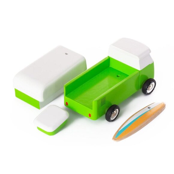 NWT Candylab Large Wood Jungle Beach Bus - Picture 2 of 3